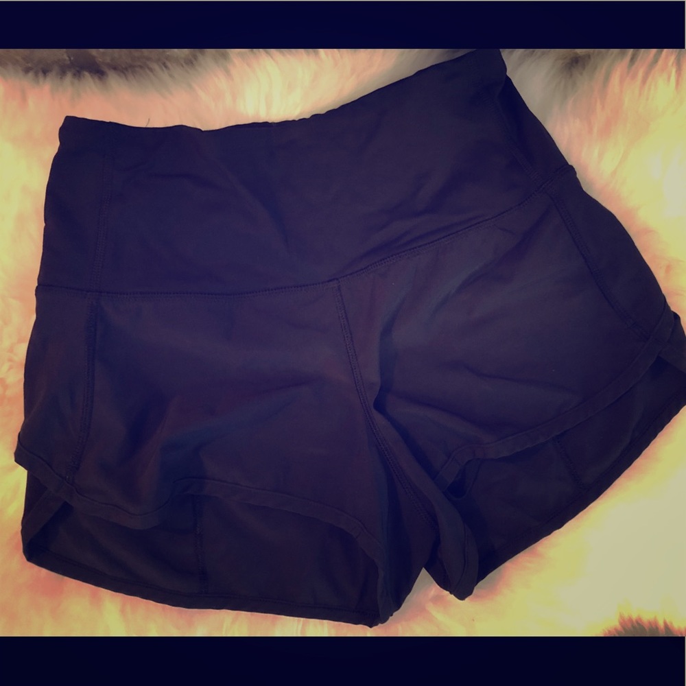 lululemon high waisted shorts